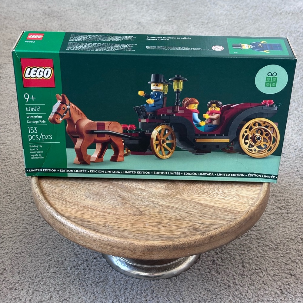 LEGO *Limited Edition* Wintertime Carriage Ride Set
